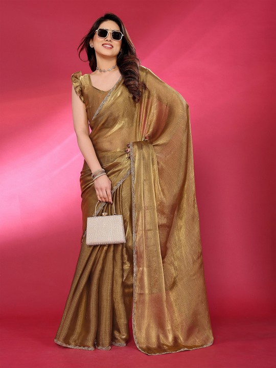 Embellished Border Saree